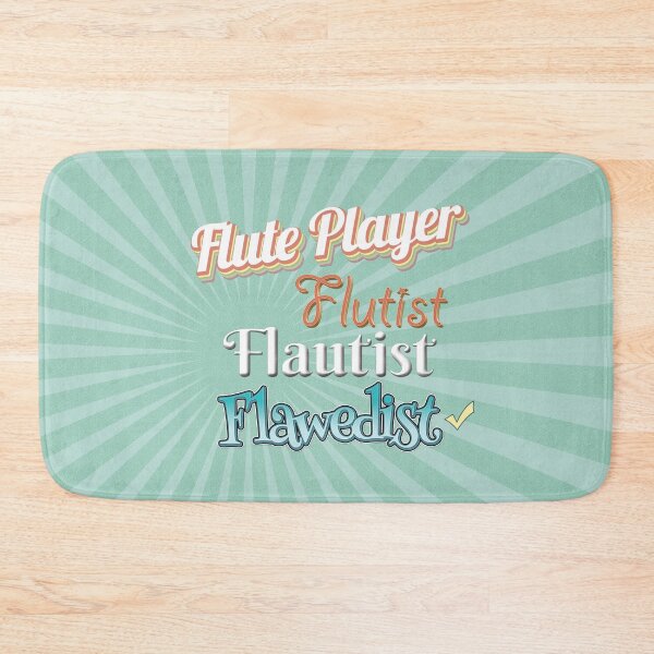 Item preview, Flutist or Flautist? Flawedist. designed and sold by Jazznote.