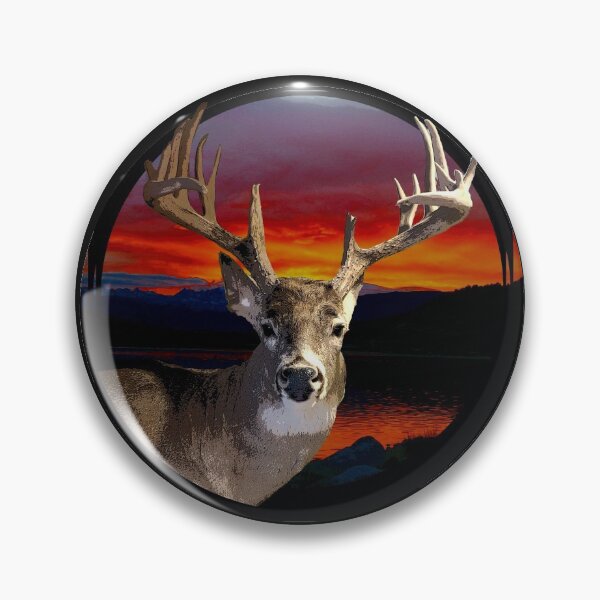 Item preview, Whitetail buck sunset  designed and sold by Saltypro.