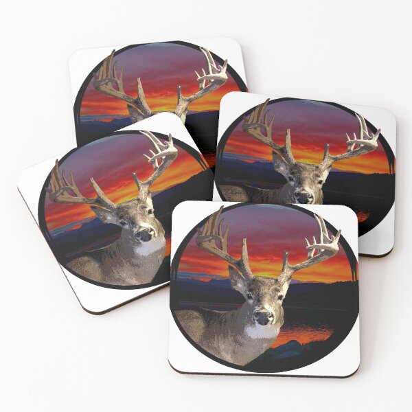 Item preview, Whitetail buck sunset  designed and sold by Saltypro.