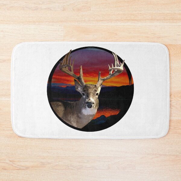 Item preview, Whitetail buck sunset  designed and sold by Saltypro.