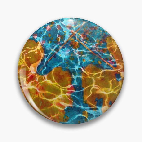 Item preview, Autumn leaves in water designed and sold by Red Witch Art.