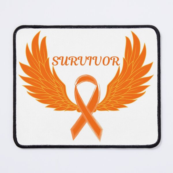 Item preview, Leukemia Cancer Awareness - Angel Wings designed and sold by Cancer Support Regal Studio.