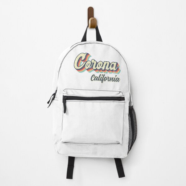 Item preview, Corona City California Retro Vintage 70s rainbow designed and sold by Teelogic.