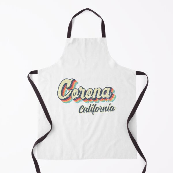 Item preview, Corona City California Retro Vintage 70s rainbow designed and sold by Teelogic.