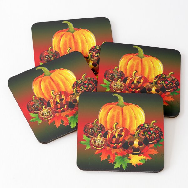 Item preview, Halloween Happy Smiling Pumpkins designed and sold by Gothic Fantasy.