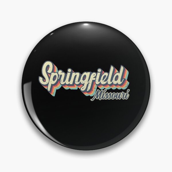 Artikelvorschau, Springfield Stadt Missouri Retro Vintage 70er Jahre Regenbogen entworfen und verkauft von Teelogic.