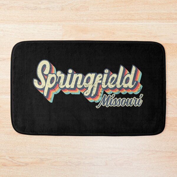Item preview, Springfield city Missouri Retro Vintage 70s rainbow designed and sold by Teelogic.