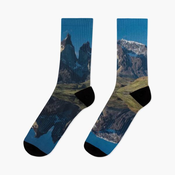 Item preview, Cuernos Del Paine At Sunset Torres Del Paine National Park designed and sold by RiverenAshley.