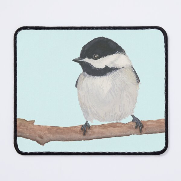 Item preview, Chickadee - Watercolor Chickadee on a Branch Design - Gift for Bird Lovers designed and sold by Susan Prolman.