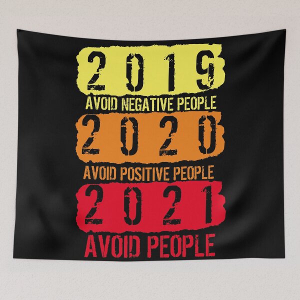 Item preview, 2019 Avoid Negative People 2020 Avoid Positive People 2021 Avoid People designed and sold by Daluyong.