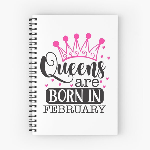 Item preview, Queens are born in February designed and sold by pnkpopcorn.