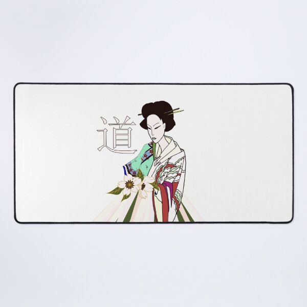 Item preview, JAPANESE ART WOMEN IN KIMONO BLACK/GRAY designed and sold by wildwhimsical.