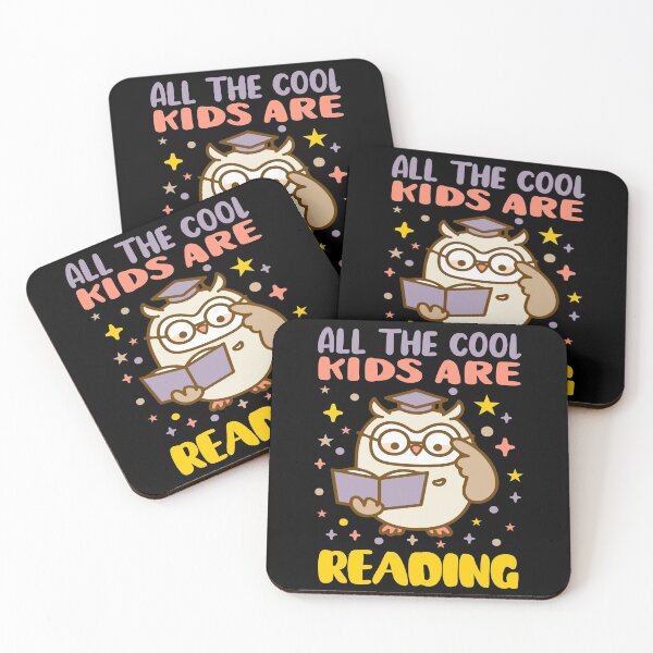 Item preview, All The Cool Kids Are Reading designed and sold by AmethystMurad.