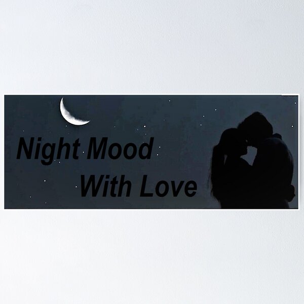 Item preview, Night mood with love designed and sold by Geethna.