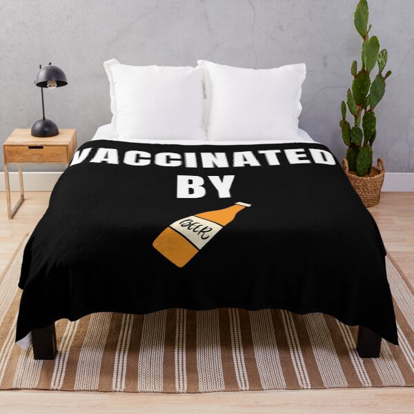 Item preview, Vaccinated By Beer. Vaccinated Shirt, Quarantine Shirt, Quarantined Shirt, Beer Shirt designed and sold by hashteeme.
