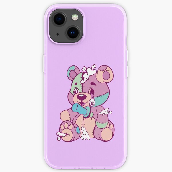 Creepy Kawaii Teddy iPhone Soft Case