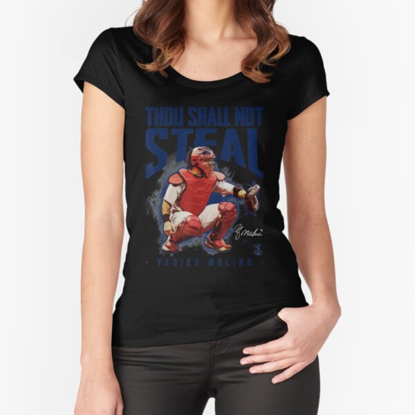 Yadier Molina Thou Shall Not Steal T-Shirt - Apparel  