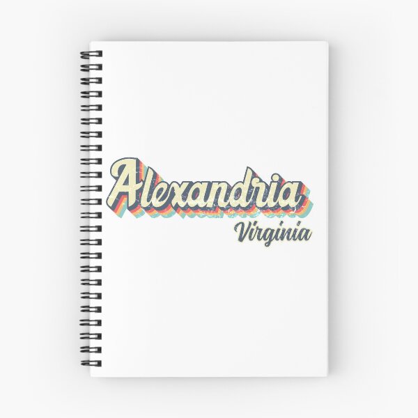 Item preview, Alexandria city Virginia Retro Vintage 70s rainbow designed and sold by Teelogic.