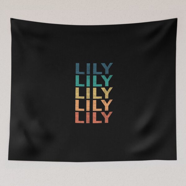 Item preview, Lily Name T Shirt - Lily Vintage Retro Lily Name Gift Item Tee designed and sold by lawkeira11.