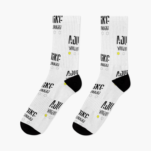Item preview, Adulting Would Not Recommend Black Word Design designed and sold by Vasabi88.