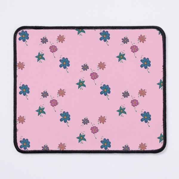 Item preview, simple floral group of lowers stcker pack (pink background) designed and sold by -Lily-Anne-.