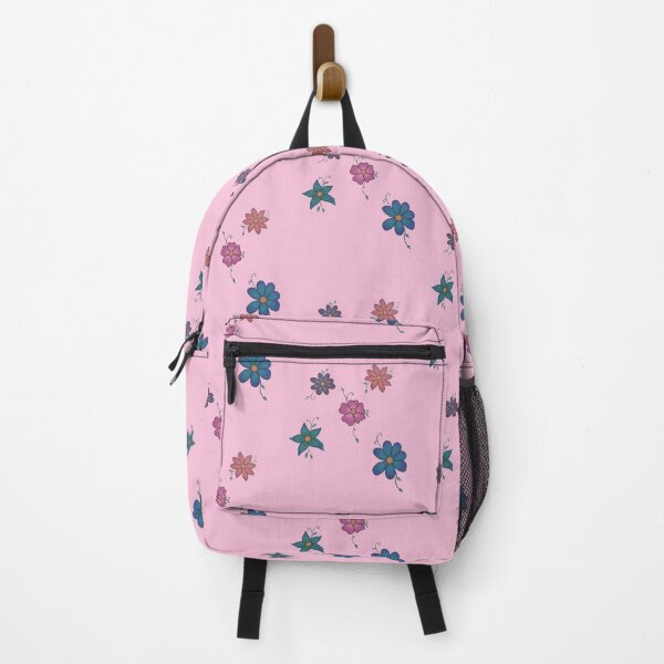 Item preview, simple floral group of lowers stcker pack (pink background) designed and sold by -Lily-Anne-.