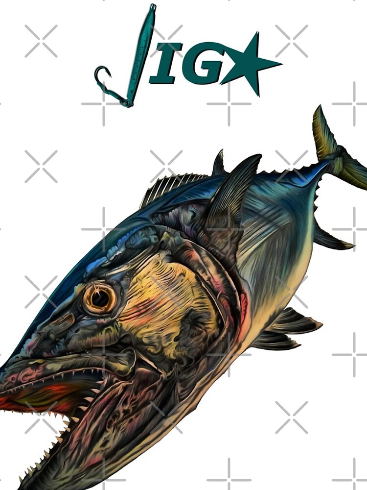 Pelagic tuna Sticker for Sale by Paul Kyriakides