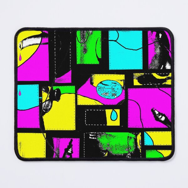 Item preview, Granny s  Things Coloured With Black Threads Abstracted designed and sold by Heatherian.