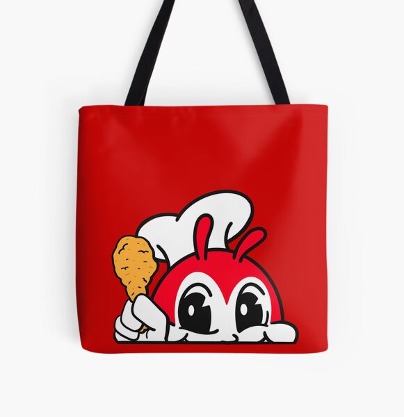 Item preview, JOLLIBEE PEEKING CUTE CHICKEN JOY FILIPINO STICKER designed and sold by aydapadi.