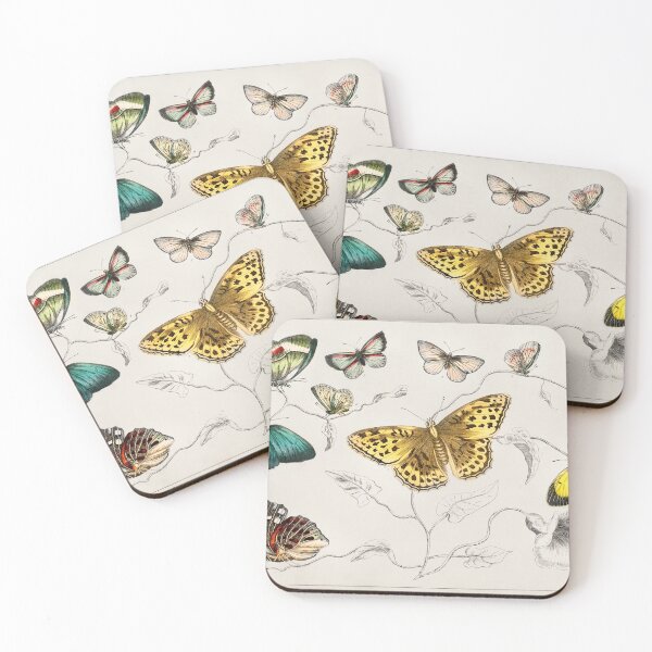 Item preview, Collection of various butterflies from A history of the earth and animated nature (1820) by Oliver Goldsmith (1730-1774). designed and sold by Nikiolilalala.