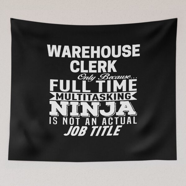 Item preview, Warehouse clerk designed and sold by clickmostro.