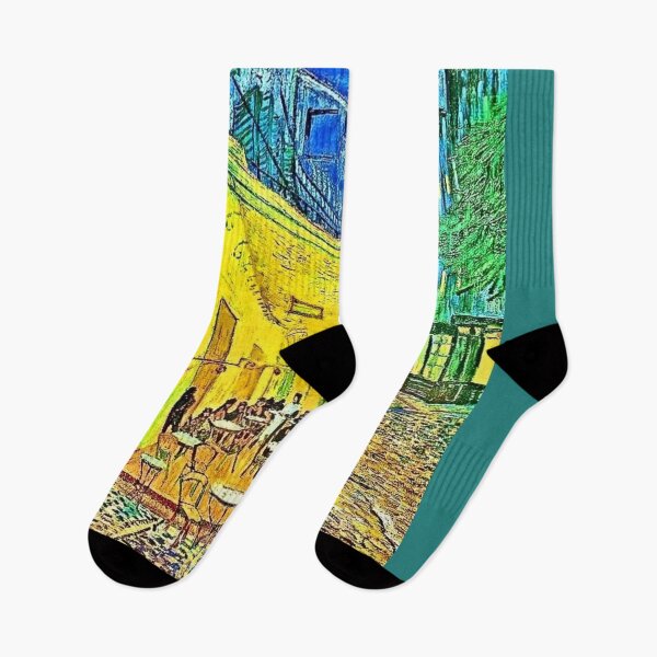 Item preview, CAFE TERRACE AT NIGHT by Vincent Van Gogh (made more vibrant) designed and sold by CristalleLisa.