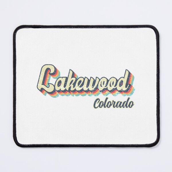 Item preview, Lakewood city Colorado Retro Vintage 70s rainbow designed and sold by Teelogic.