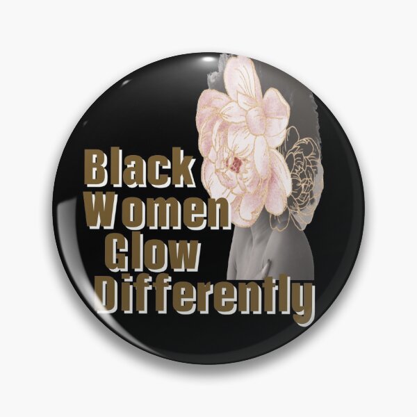 Item preview, Black women glow differently designed and sold by Tifaprint.