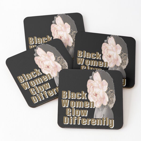 Item preview, Black women glow differently designed and sold by Tifaprint.