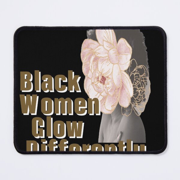 Item preview, Black women glow differently designed and sold by Tifaprint.