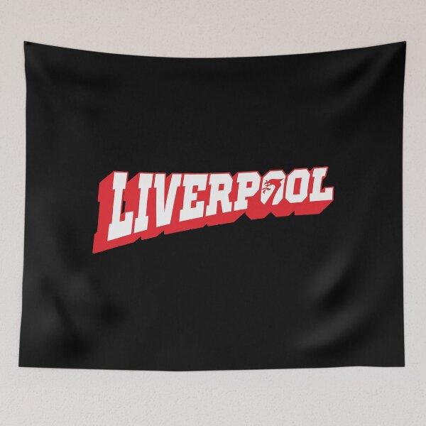 Item preview, Red Liverpool FC Unofficial Typography designed and sold by Stalking Kopites.