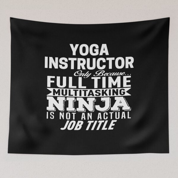 Item preview, Yoga instructor designed and sold by clickmostro.