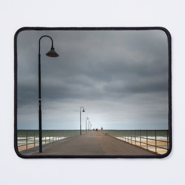 Item preview, Moody Clouds Over Glenelg Jetty South Australia designed and sold by Catherine Reading.
