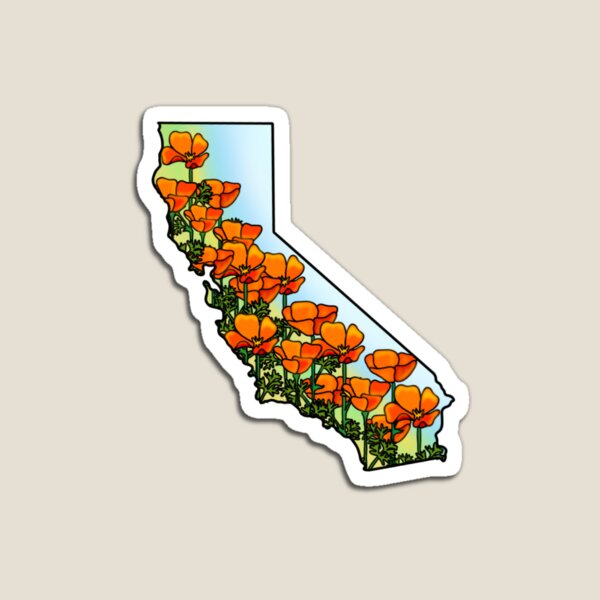 Item preview, California Poppies designed and sold by Jemma Sager.