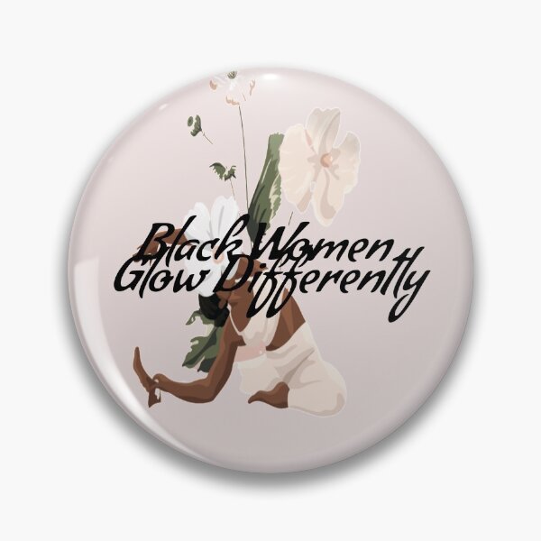 Item preview,   Black women glow differently designed and sold by Tifaprint.