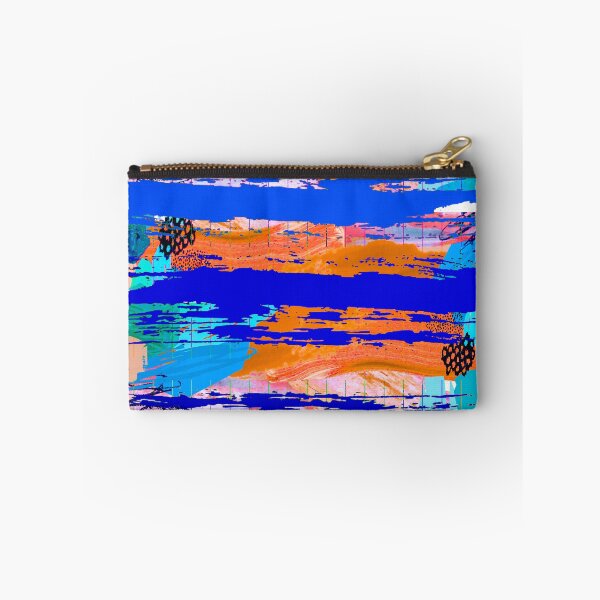 Item preview, Acrylic Stripped Brush Strokes Collage Patterned designed and sold by Designs By YL.
