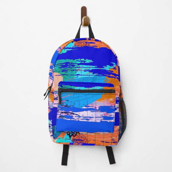 Item preview, Acrylic Stripped Brush Strokes Collage Patterned designed and sold by Designs By YL.