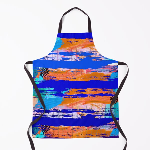 Item preview, Acrylic Stripped Brush Strokes Collage Patterned designed and sold by Designs By YL.