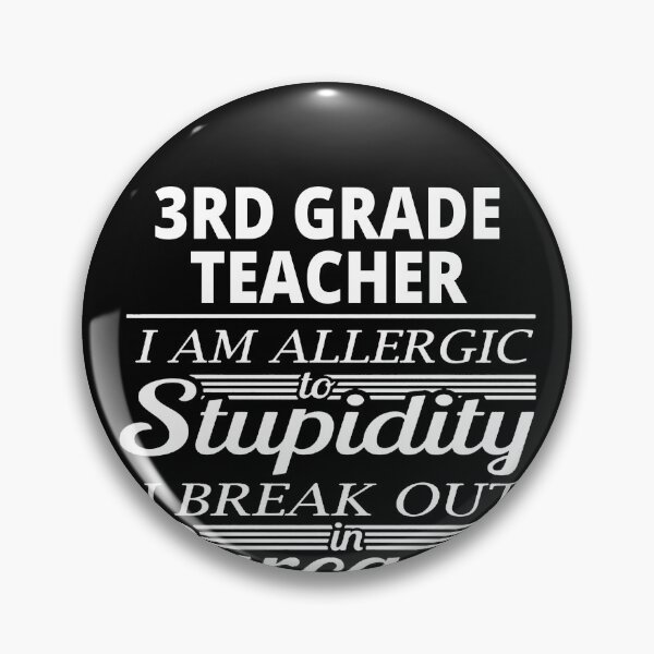 Item preview, 3rd Grade Teacher designed and sold by clickmostro.