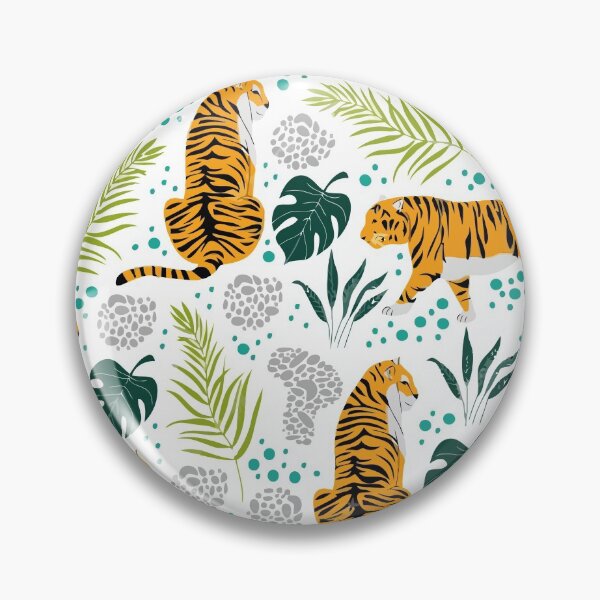 Item preview, tiger pattern pillow designed and sold by Artezia.