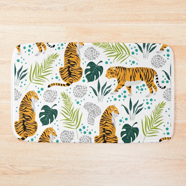 Item preview, tiger pattern pillow designed and sold by Artezia.
