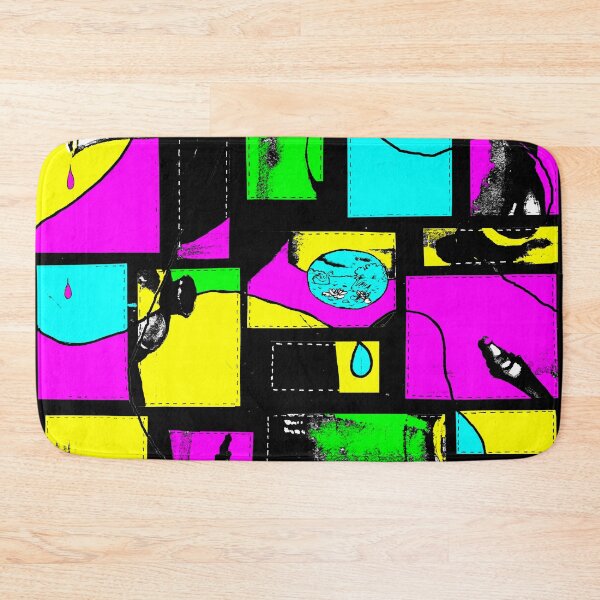 Item preview, Granny s  Things Coloured With Black Threads Abstracted designed and sold by Heatherian.