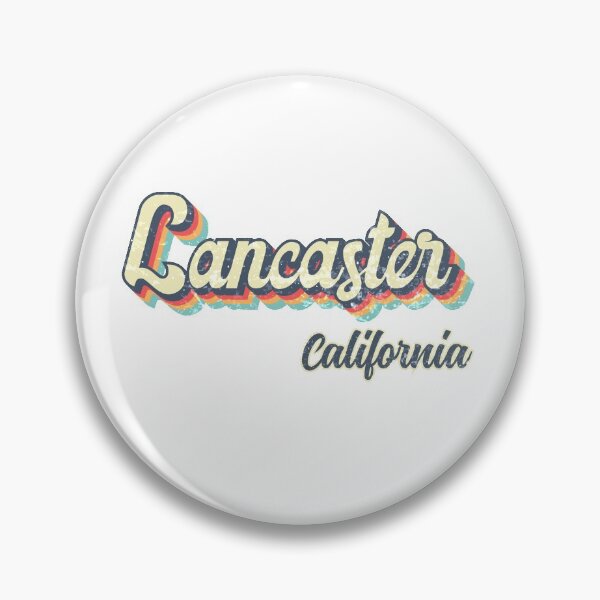 Item preview, Lancaster City California Retro Vintage 70s rainbow designed and sold by Teelogic.