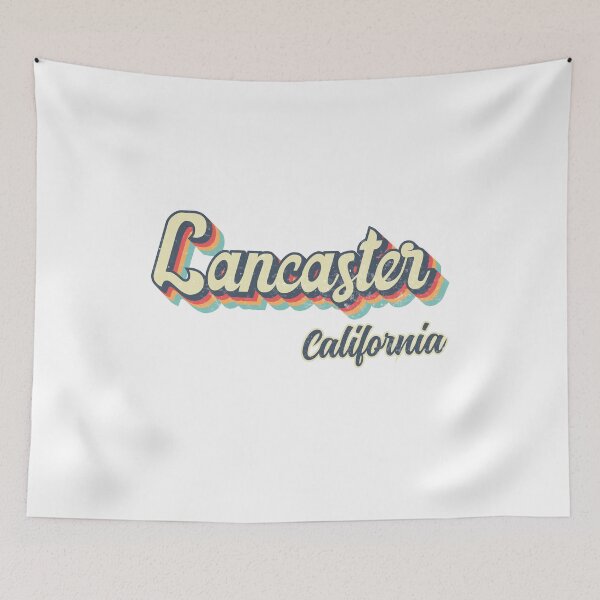 Item preview, Lancaster City California Retro Vintage 70s rainbow designed and sold by Teelogic.